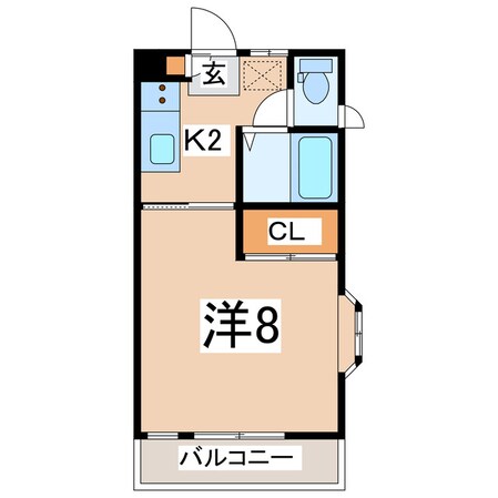 郡山駅 バス19分  疎水事務所下車：停歩1分 1階の物件間取画像